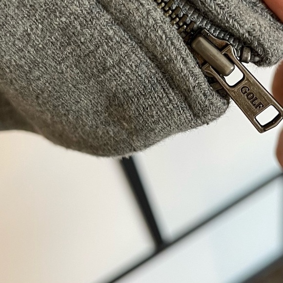 Polo GOLF Ralph Lauren Gray pullover jacket. Men’s Large - Picture 5 of 14